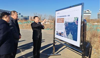 藍天集團到海上世界、夾河·幸福新城調(diào)研交流